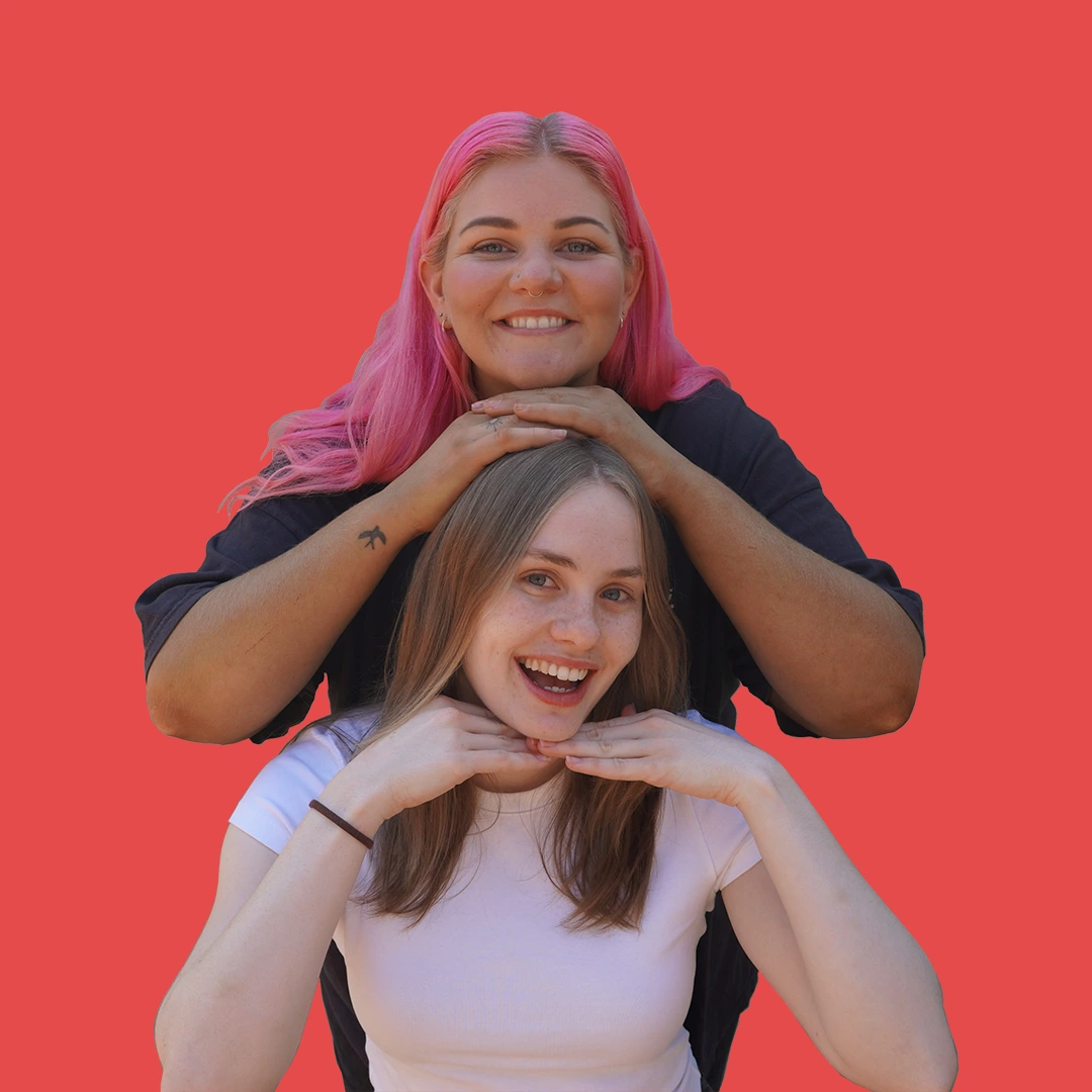 Charlotte Kuruc and Caitlin Maggs