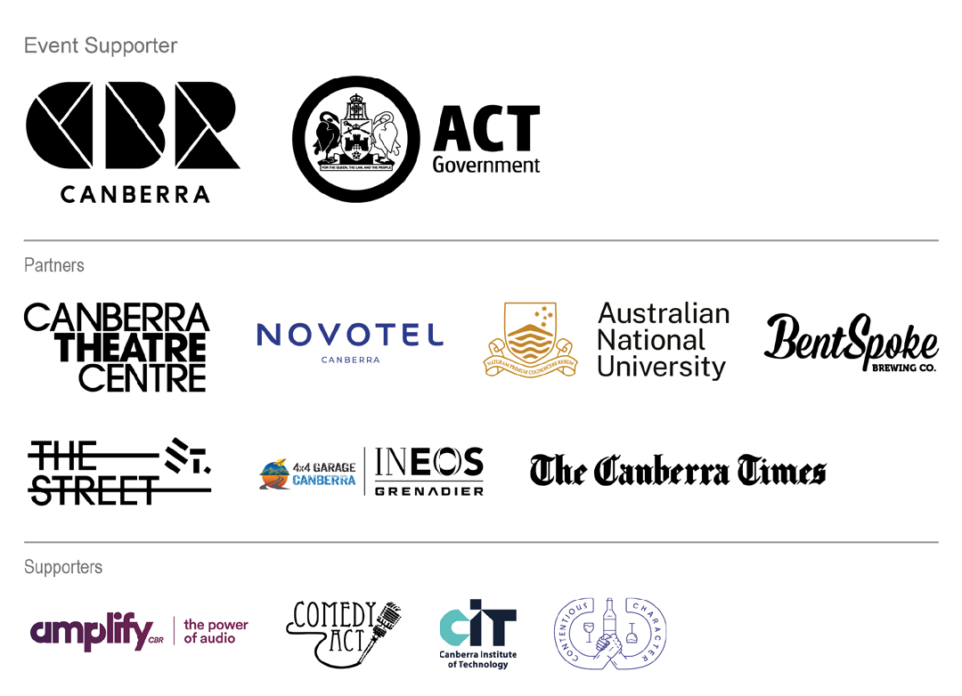 Canberra Comedy Festival Partners