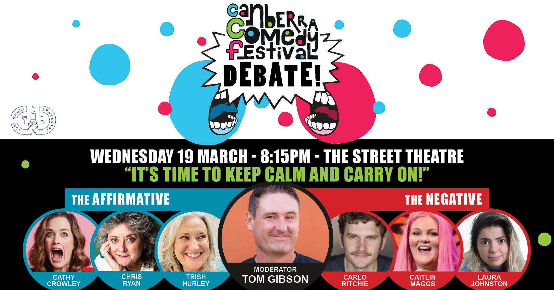 The Canberra Comedy Festival Debate